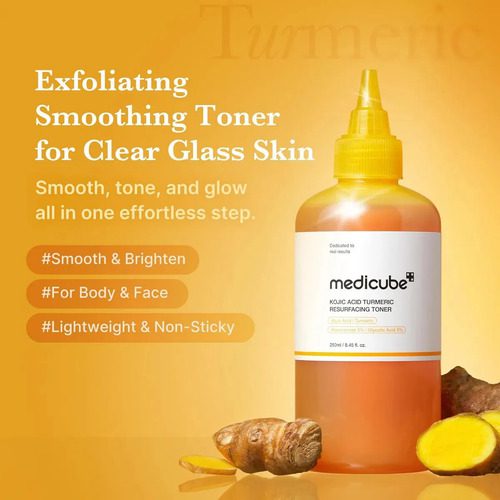 Medicube Kojic Acid Turmeric Resurfacing Toner - Imagen 5