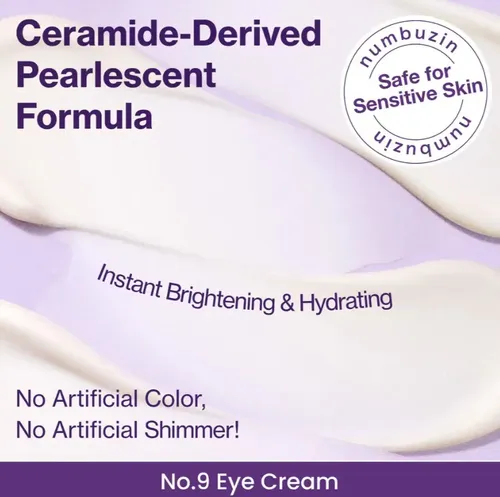 Numbuzin No.9 NAD+ Retinol Volumetox Eye Cream – 10 ml - Imagen 4