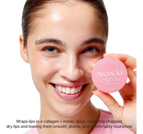 Arencia Honey Glazed Collagen Tratamiento Lip Labial Mask - Imagen 2