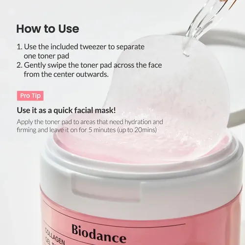 Biodance Collagen Gel Toner Pads - Image 2