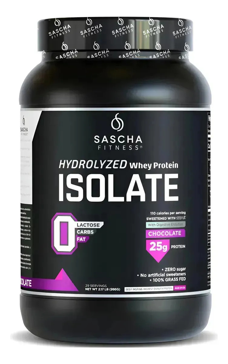 Proteína Sascha Fitness Whey Protein Isolate- Varios Sabores - Image 4
