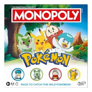 Monopoly Pokémon Edition Board Game | Ages 8 And