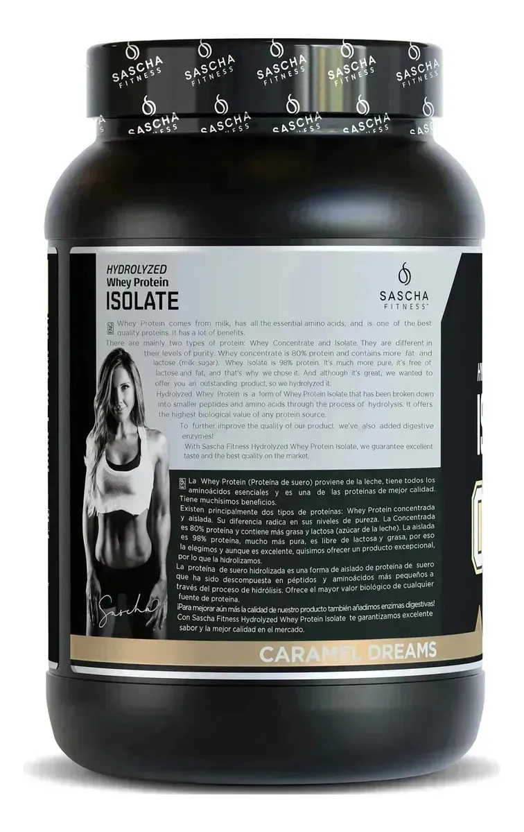 Proteína Sascha Fitness Whey Protein Isolate- Varios Sabores - Image 3