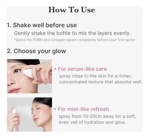 Medicube Pdrn Pink Collagen Glow Jelly Mist Serum - Image 5