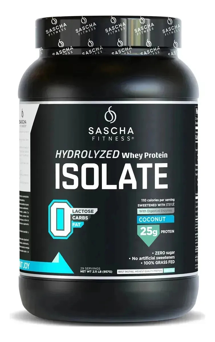 Proteína Sascha Fitness Whey Protein Isolate- Varios Sabores - Image 9