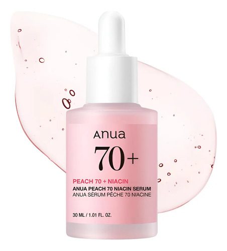 Anua Peach 70 Suero Con Niacinamida, De 1.01 Oz Fl, Suero