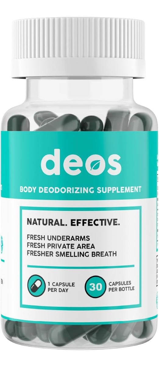Deos - Suplemento Naturales De Desodorante Interno 30 Caps