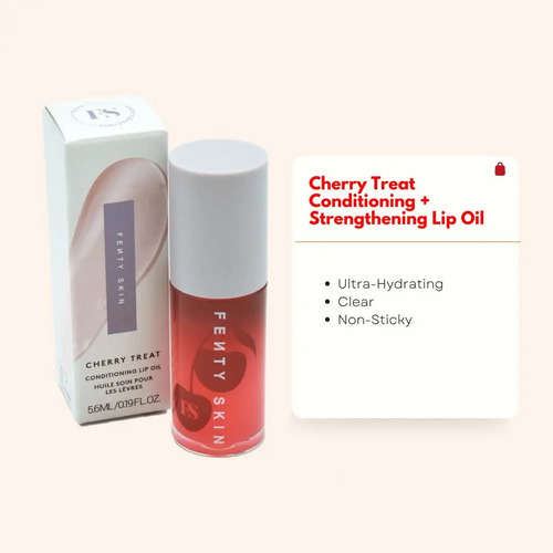 Fenty Skin Cherry Treat Lip Oil Conditioning Guile 5.6ml - Image 3