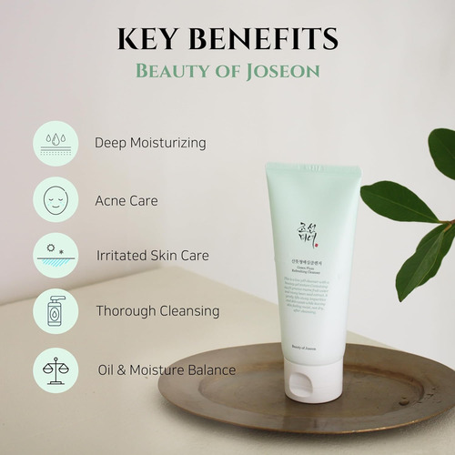 Beauty Of Joseon Green Plum Refreshing Gel Limpiador Acne - Image 5