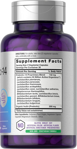 Horbäach Probiotic-14 50 Billion Salud Digestiva Avanzada - Image 7