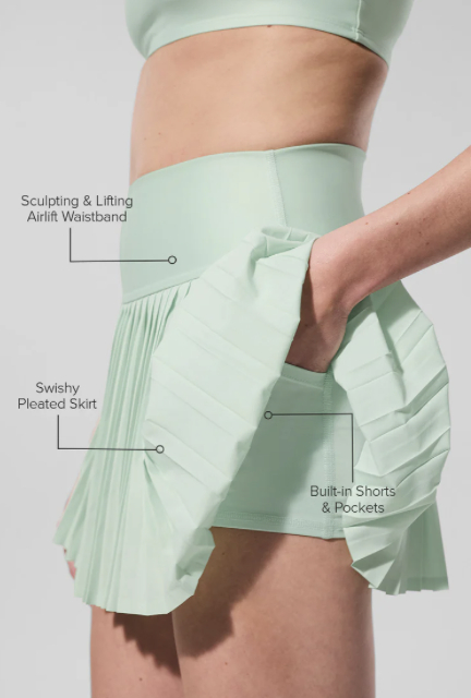 Alo Yoga Pollera Deportiva De Tenis - Image 3