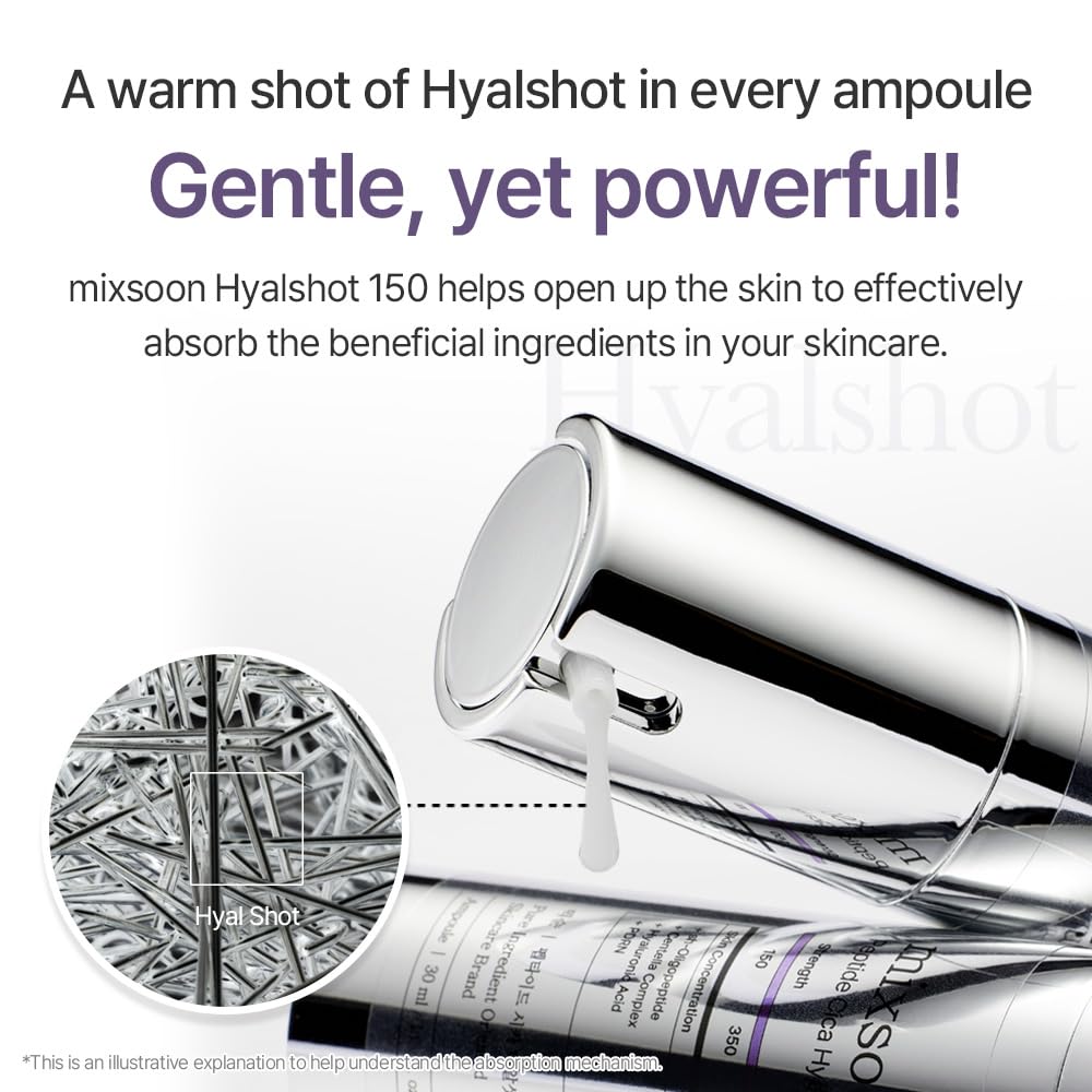 Mixsoon Peptide Cica Hyalshot 150 Ampoule Serum - Imagen 4
