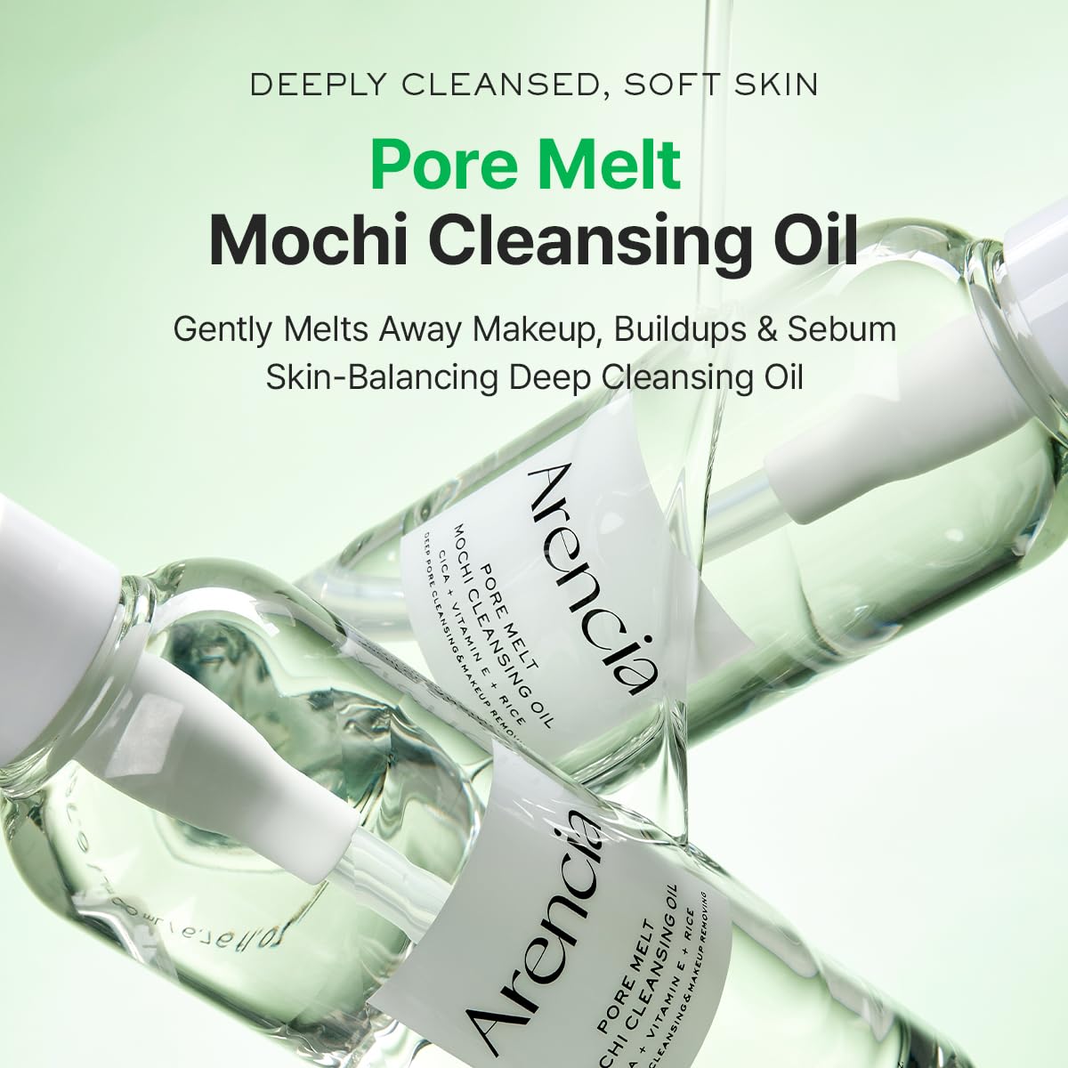 Arencia Pore Melt Mochi Cleansing Oil - 200ml - Imagen 2