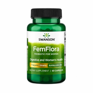 Swanson Femflora Suplemento Probiótico Femenino -60Cap