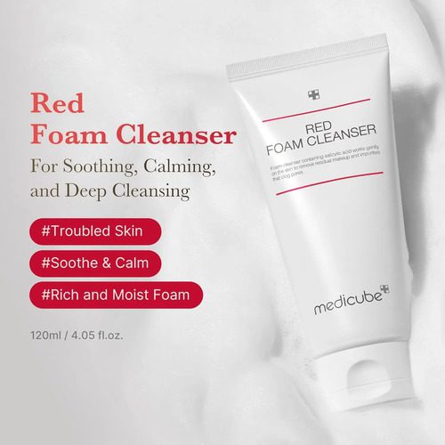 Medicube Red Foam Cleanser - 230ml - Imagen 3