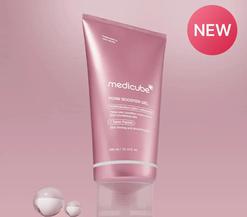 Medicube - Pdrn Booster Gel 300 Ml Gel Lifting Hidratación - Image 5