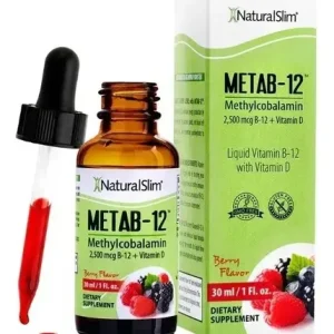 Naturalslim Metab-12 Berry Flavor 30ml Sabor A Bayas
