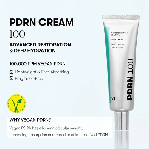 Vt Cosmetics Pdrn Cream 100 Hidratación Profunda - Image 6