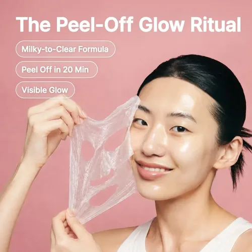 PURITO Multi PDRN Collagen Real Glow Mask 100ml - Imagen 4