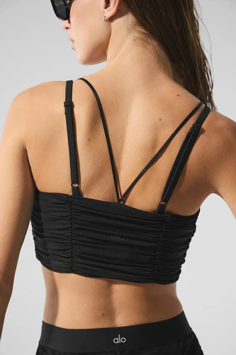 Alo Yoga Original, Top Remera Deportivo Mesh Cherish - Image 4