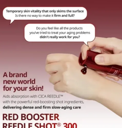 Vt Cosmetics Red Booster Reedle Shot 300 (50ml) - Imagen 3