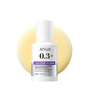 Anua Retinol 0.3% + Niacinamida 5% Antienvejecimiento