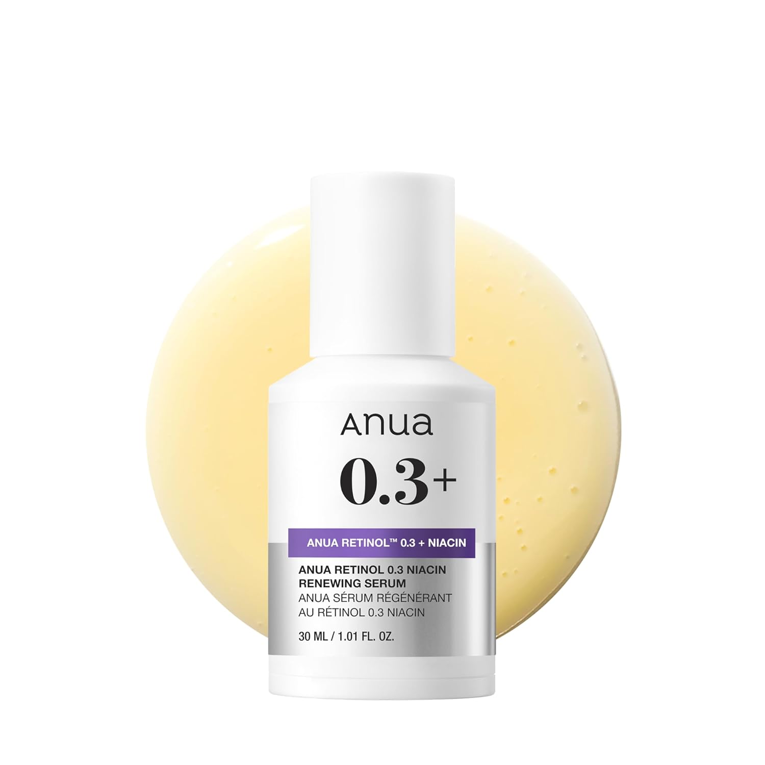 Anua Retinol 0.3% + Niacinamida 5% Antienvejecimiento