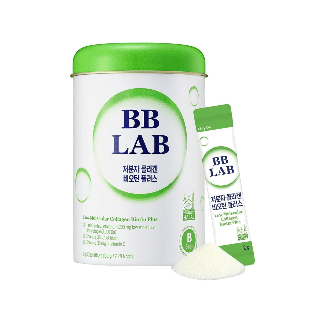 Bb Lab Low Molecular Collagen Biotin Plus Shine Muscat