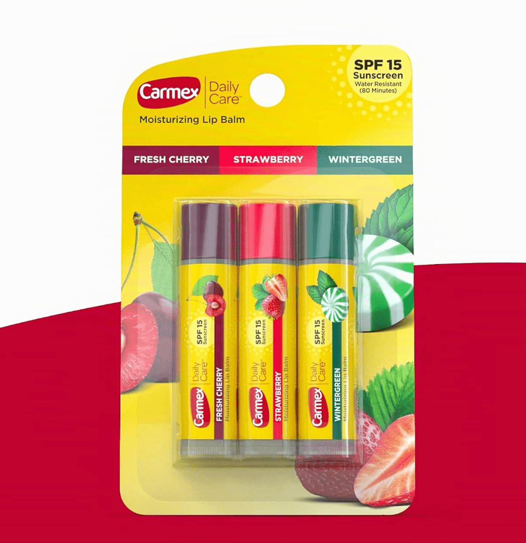 Carmex Labios Daily Care Moisturizing Lip Bálsamo Sticks