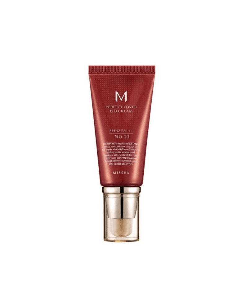 Missha Base Makeup M Perfect Cover Bb Cream Spf42 Pa+ 50 Ml