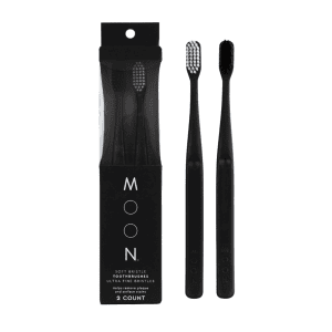 Moon Cepillos De Dientes Suaves Para Adultos Pack 2 Cerdas
