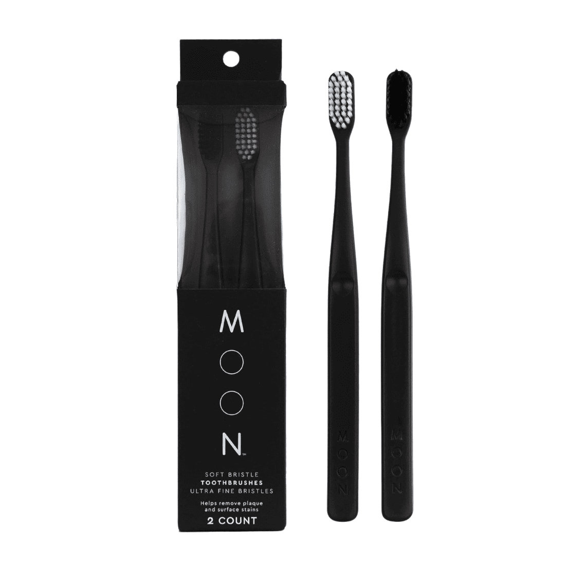 Moon Cepillos De Dientes Suaves Para Adultos Pack 2 Cerdas