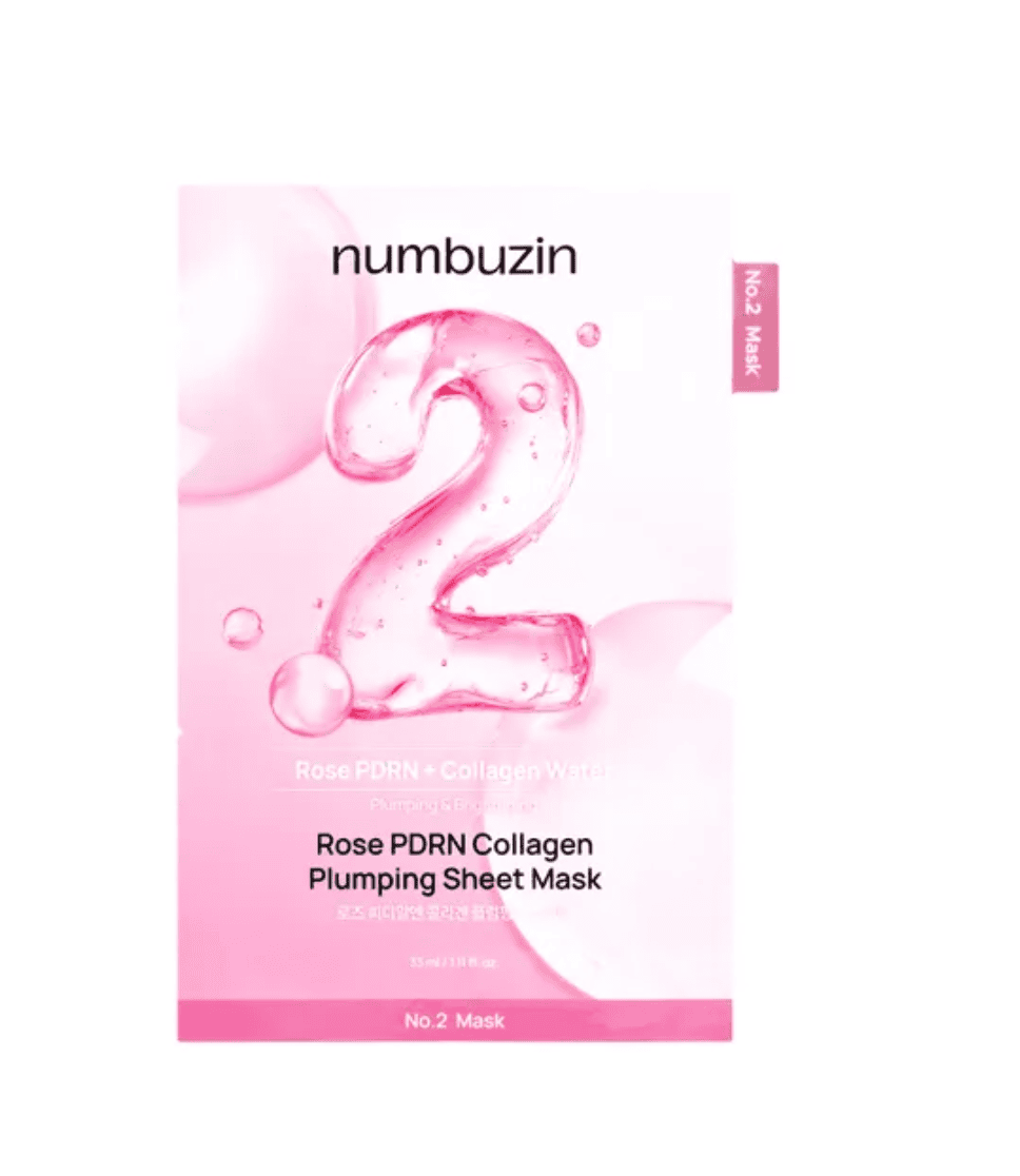 No.2 Rose Pdrn Collagen Plumping Sheet Mask