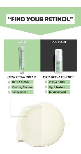 Vt Cosmetics Cica Reti-a Retinol Cream 0.05 - 30ml - Imagen 4