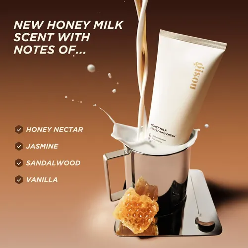 Gisou Mascarilla Para Peinar Honey Milk 5-in-1 Styling Cream - Imagen 2