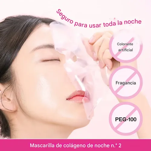 No.2 Rose Pdrn Collagen Plumping Sheet Mask - Imagen 4