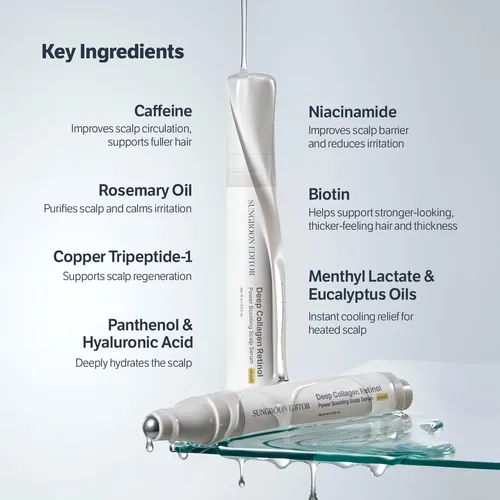 Sungboon Editor Deep Collagen Retinol Scalp Serum 15ml - Imagen 2