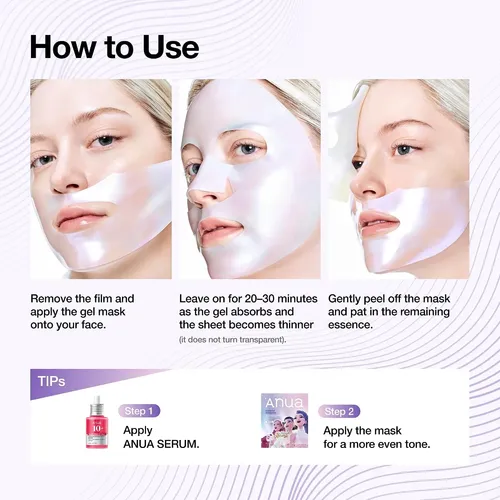 Anua Eternal Honmoon Vita Brightening Mask 1unidad - Imagen 3