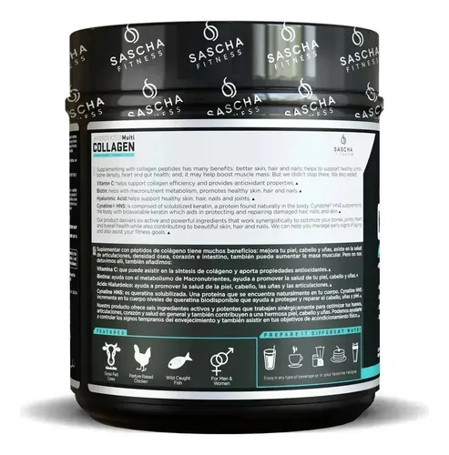 Sascha Fitness Multi Colageno Hidrolizado Collagen - Imagen 10