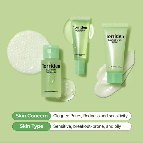 Torriden Balanceful Trial Kit 4 Para Piel Sensible, Grasa - Imagen 3