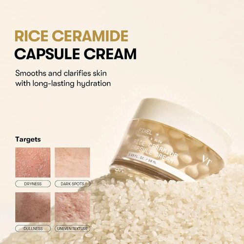 Vt Cosmetics Rice Ceramide Capsule Crema Hidratante - Imagen 2