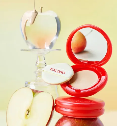 Tocobo Apple Dewy Fit Base Maquillaje Cushion - Imagen 7