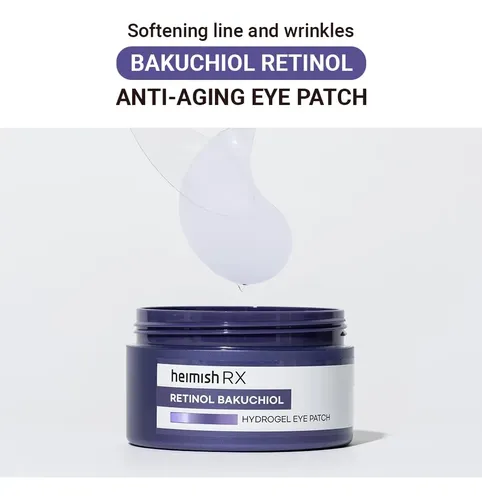 Heimish Rx Retinol Bakuchiol Hydrogel Eye Patch 60 Parches - Imagen 4