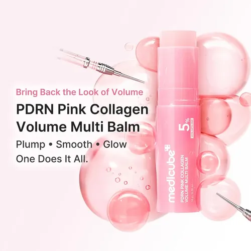 Medicube Balsamo Ojos Pdrn Pink Collagen Volume - Imagen 2