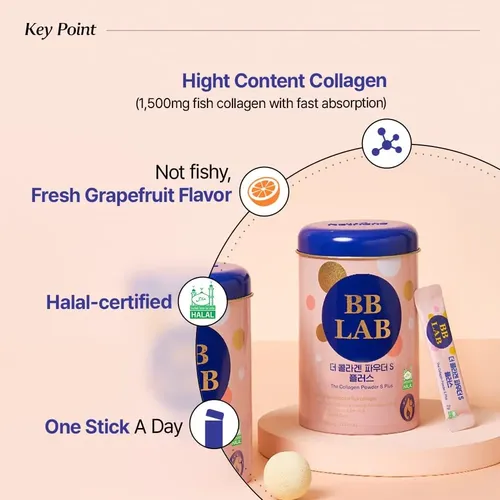 Bb Lab Suplemento Colágeno Powder S Plus Grapefruit - Imagen 5