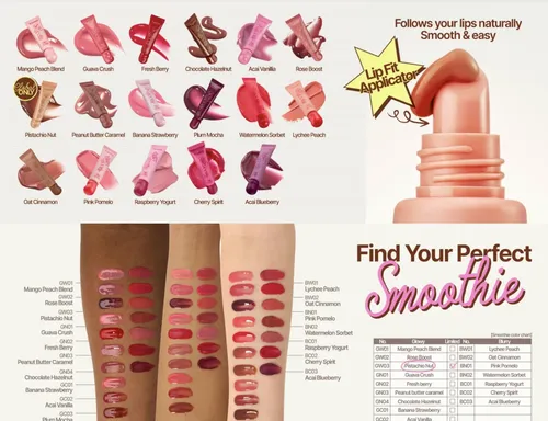 Fwee Glowy Smoothie Tinted Lip Bálsamo Labial - Imagen 2