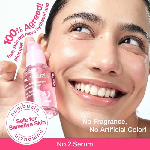 Numbuzin 2 Rose Pdrn Collagen Serum 30ml - Imagen 5