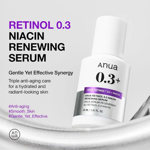 Anua Retinol 0.3% + Niacinamida 5% Antienvejecimiento - Imagen 7