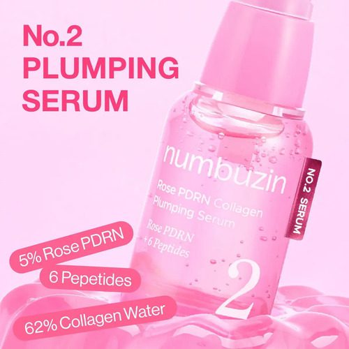 Numbuzin 2 Rose Pdrn Collagen Serum 30ml - Imagen 2