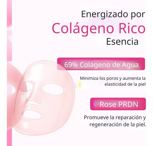 No.2 Rose Pdrn Collagen Plumping Sheet Mask - Imagen 3